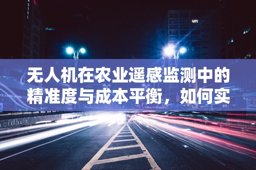 无人机在农业遥感监测中的精准度与成本平衡，如何实现最优解？