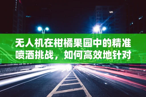 无人机在柑橘果园中的精准喷洒挑战，如何高效地针对橙子进行作业？