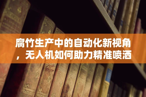 腐竹生产中的自动化新视角，无人机如何助力精准喷洒？