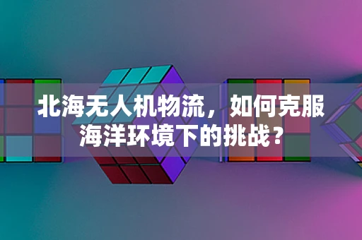 北海无人机物流，如何克服海洋环境下的挑战？