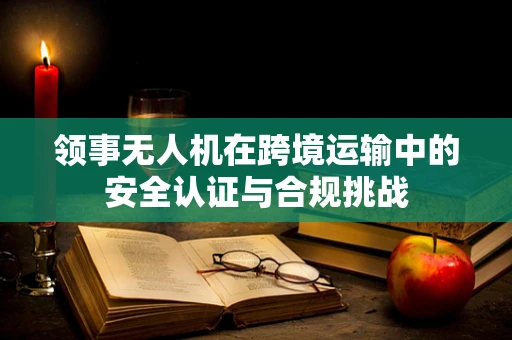 领事无人机在跨境运输中的安全认证与合规挑战