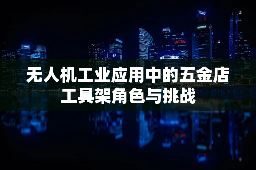 无人机工业应用中的五金店工具架角色与挑战