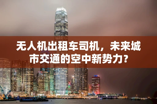 无人机出租车司机，未来城市交通的空中新势力？