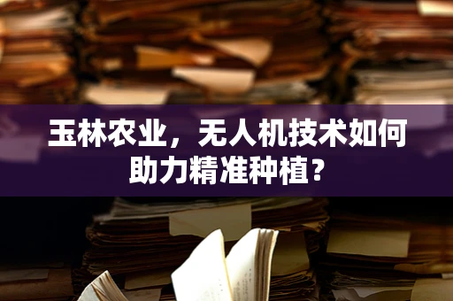 玉林农业，无人机技术如何助力精准种植？