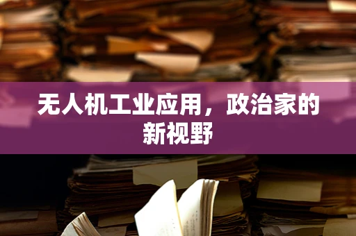 无人机工业应用，政治家的新视野