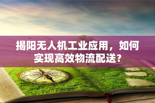 揭阳无人机工业应用，如何实现高效物流配送？