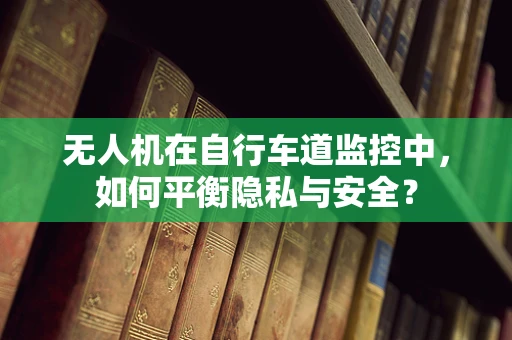 无人机在自行车道监控中，如何平衡隐私与安全？