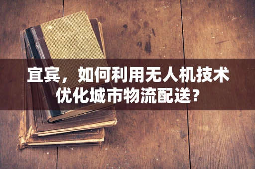 宜宾，如何利用无人机技术优化城市物流配送？