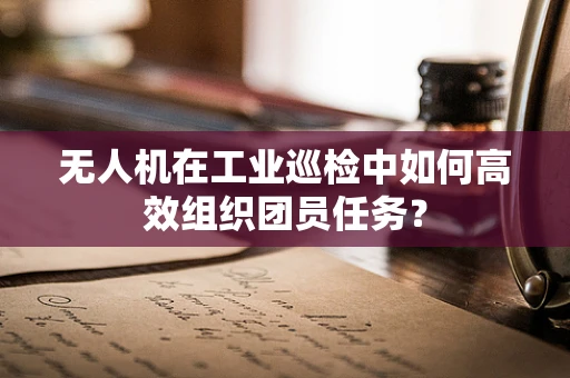 无人机在工业巡检中如何高效组织团员任务？